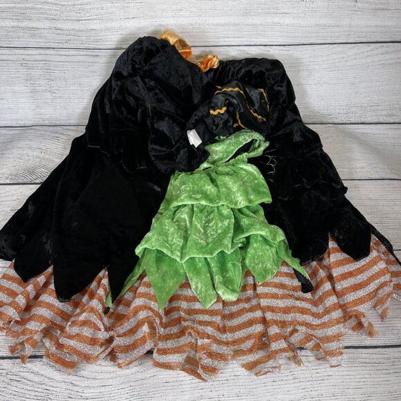 Green Witch Deluxe Costume with Hat Size S - Picture 7 of 12